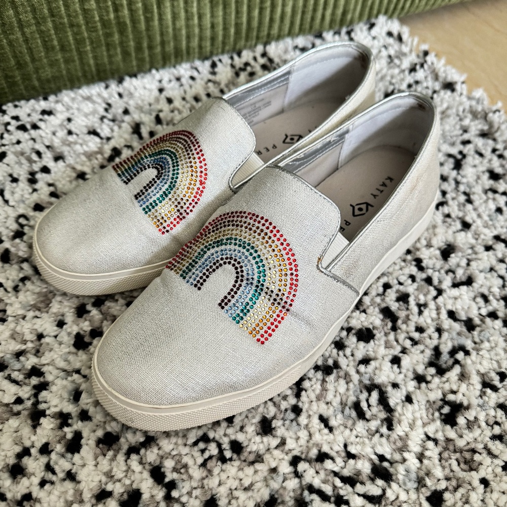 Katy Perry The Kerry Rainbow shoes - size 9 - like new